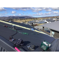 We had to remove the roof sheets to inspect inside the heating ducts for blockages Googong