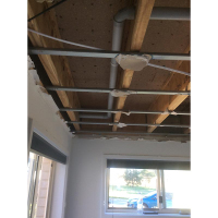 The balcony above this collapsed ceiling was not water proofed by a professional in Banks Canberra.jpg