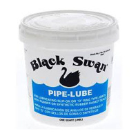 Lube used for sliding rubber ring jointed pipes together