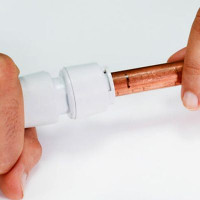 Push fit fitting simply push together - Most types of push fit fittings can also easily be taken apart